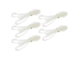 5 Señuelos De Pulpo Luminosos Y Suaves Para Pesca En Agua Salada De 12 Cm/4,7 Pulgadas