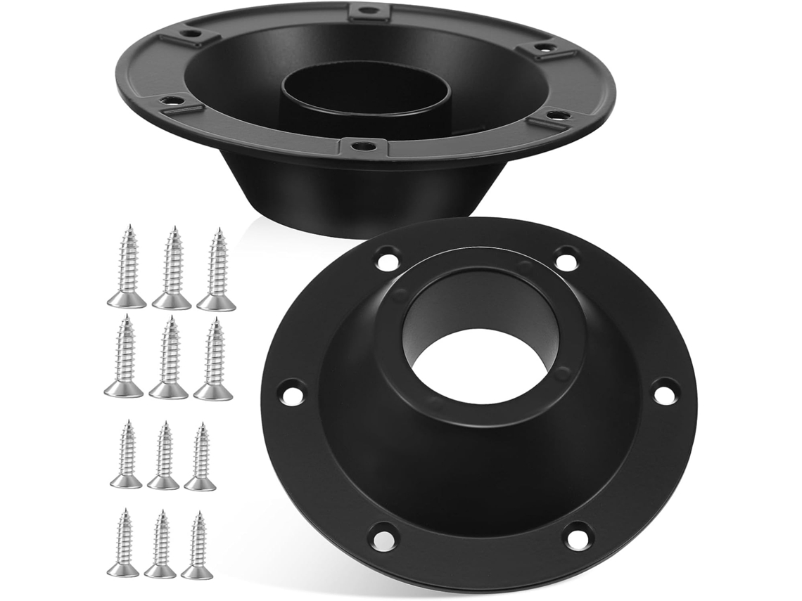 Soporte de sobremesa para autocaravana, base de aluminio, juego de 2 tornillos y accesorios.