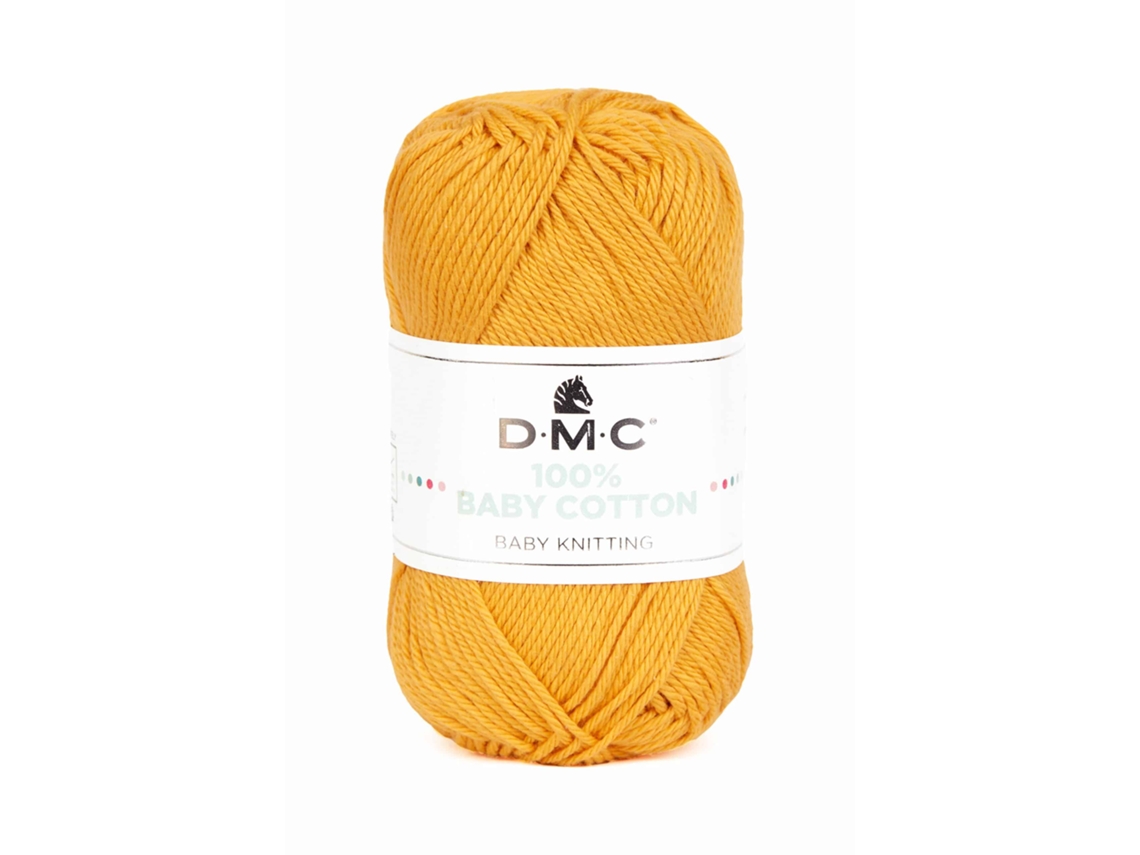 Hilo de La DMC 100% Baby Cotton 50G Amarelo Escuro 794 382
