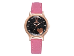 Reloj De Pulsera Lvpai Simple Fashion Para Mujer Con Correa De Piel Sintética Gris Y Movimiento De Cuarzo.