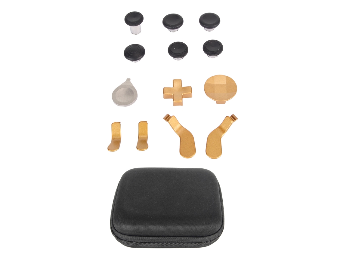 Kit De Joystick Magnético Metálico Sensible Para Mando De Xbox One Elite Series 2 (color Dorado)