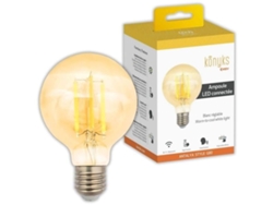 Lámpara Conectada KONYKS Lámpara G80 Estilo Antalya E27 Led Wifi Bt 7 W Blanco Ajustable Compatible con Alexa / Google Home