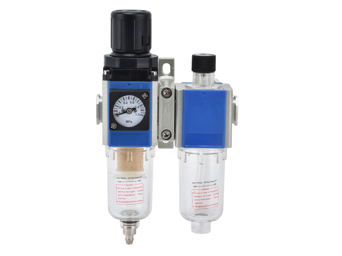 2026velora-filtro Regulador de presión, lubricador, separador de aceite y agua para compresor de aire Gfc200-06
