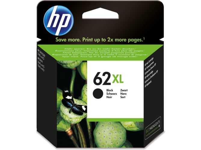Cartucho de tinta HP HP 62XL Original Negro