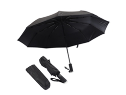 Paraguas Automático Plegable Compacto Con 10 Varillas, Alta Densidad, Anticolisión, Para Sol Y Lluvia.