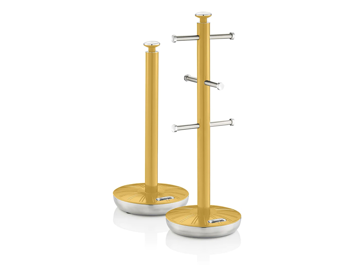 Porta Tazas SWAN (Acero Inoxidable - Amarillo)