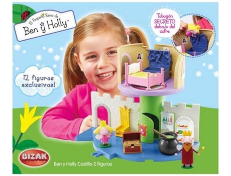 Muñeco BEN Y HOLLY Castillo + 2 Figuras (Edad Mínima Recomendada: 3años)