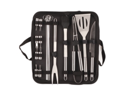 Kit De 20 Utensilios De Acero Inoxidable Para Barbacoa, Ideales Para Acampar, Hacer Senderismo Y Preparar Comidas Al Aire Libre.
