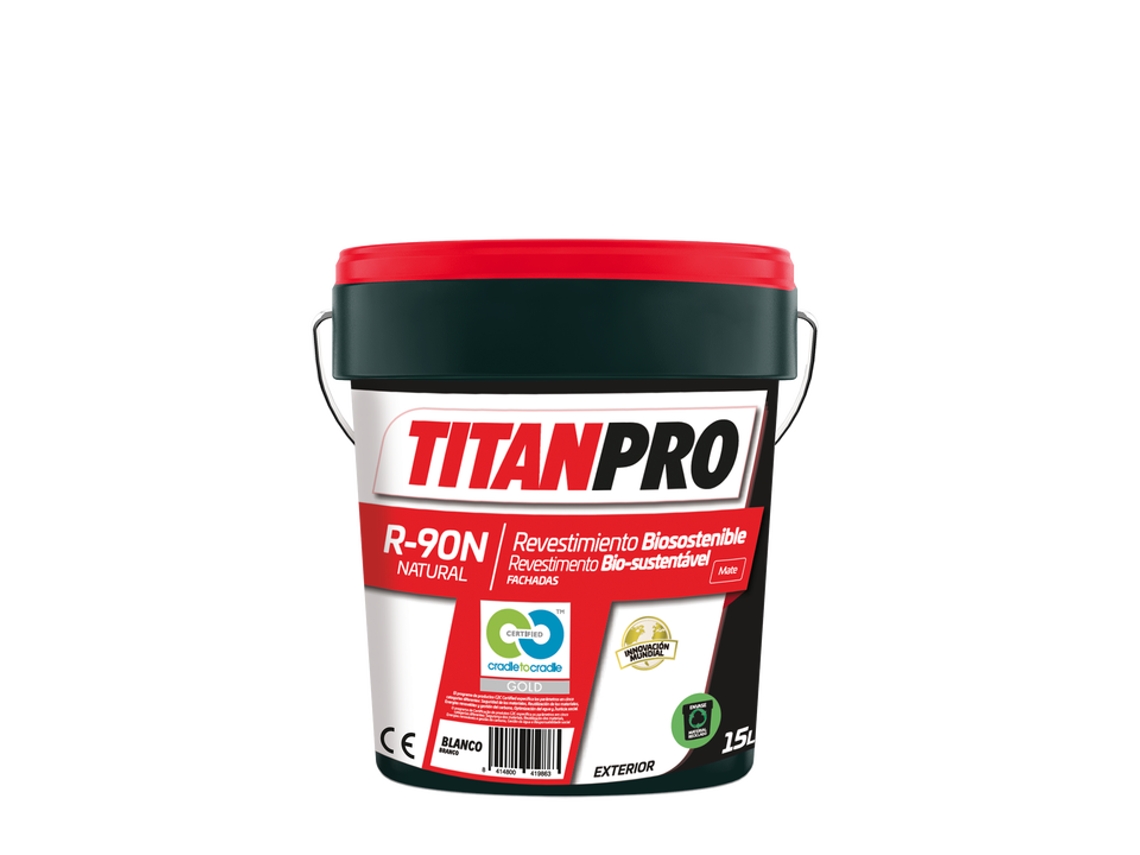 Titanpro R-90N Revestimiento Biosostenible Mate Blanco 15L