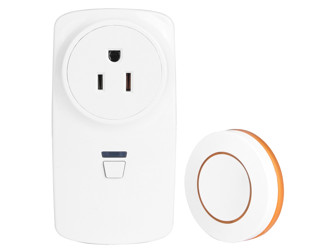 2026 Store-controlador De Electrodomésticos Tomacorriente Inalámbrico De 2 Vías Con Control Remoto Conector Ee.uu. 250v Naranja