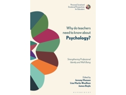 Libro Why Do Teachers Need to Know About Psychology? (Inglés)