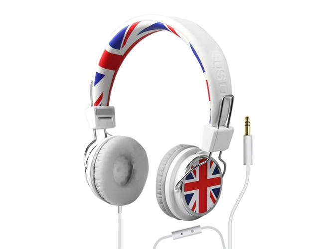 Auriculares con Cable SBS Dj Pro (In Ear - Blanco)