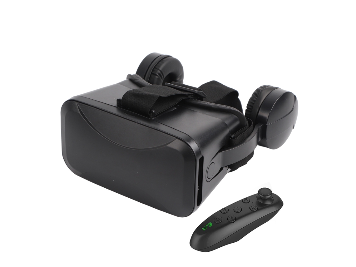 Óculos De Realidade Virtual Vr Headset Com Controle Remoto Para Jogos 3d E Filmes Imersivos