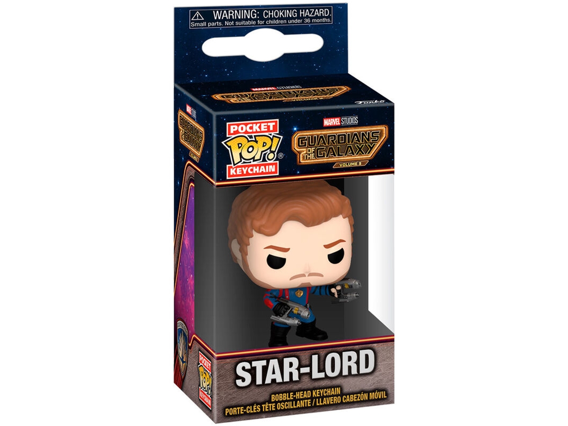 Llavero de bolsillo pop de Star-Lord B.active de Guardianes de la Galaxia 3