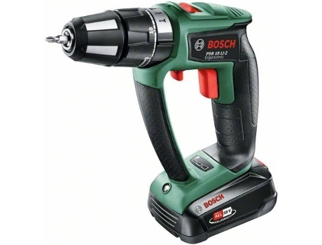 Taladro BOSCH Combinado Sin Cable de 2 Velocidades Psb 18 Li-2 Ergonomic