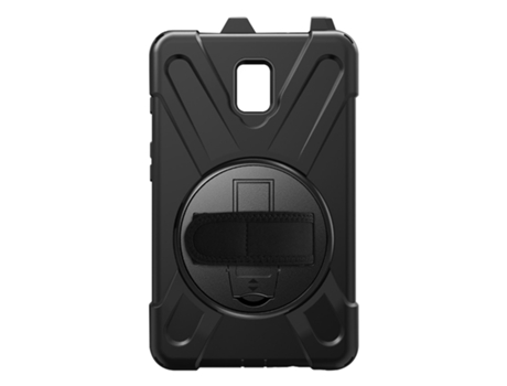 Funda Samsung Tab Active 2 Soporte con asa giratoria de doble material Negro AVIZAR