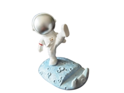 Soporte De Escritorio Para Teléfono Con Diseño Creativo De Astronauta Y Figura De Astronauta, Ideal Para El Hogar Y La Oficina.