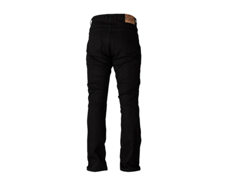 Pantalones Resistente de Hombre para Motociclismo RST Largo Tejido Reforzado Kevlar Straight Leg Tecido Negro (3XL)