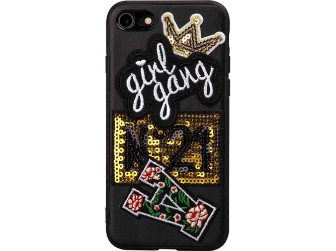 Carcasa iPhone 6, 6s, 7, 8 SBS Girl Gang Negro
