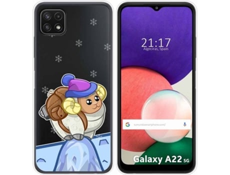 Carcasa Samsung Galaxy A22 5G TUMUNDOSMARTPHONE Cabra Multicolor