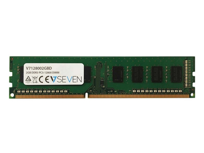 Memoria RAM DDR3 V7 V7128002GBD (1 x 2 GB - 1600 MHz - Verde)