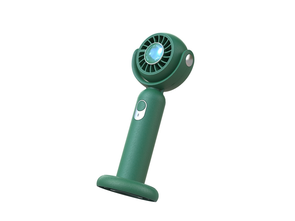 Ventilador Portátil De Mano, Recargable Usb, Modelo Mini (verde) Czhhmart