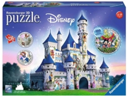 Puzzle 3D RUNADRAKE Castelo Disney (Edad Mínima: 12 - 216 Piezas)