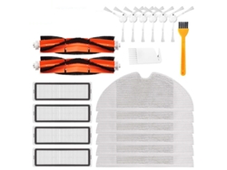 20 piezas filtro Hepa cepillo principal paño de mopa Kit de repuesto para Xiaomi Mijia 1C STYTJ01ZHM Aspiradora Robótica Accessori