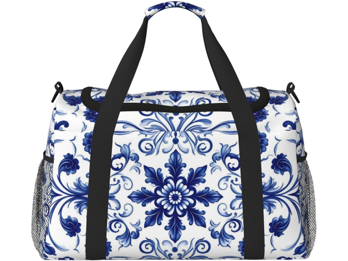 Bolso Ergonómico Resistente Al Agua De Viaje Poliéster Con Cremallera Para Hombre Mujer Diseño Estampado