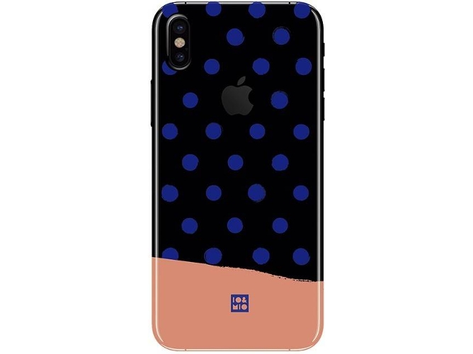 Carcasa iPhone X, Xs IO&MIO Dots Multicolor