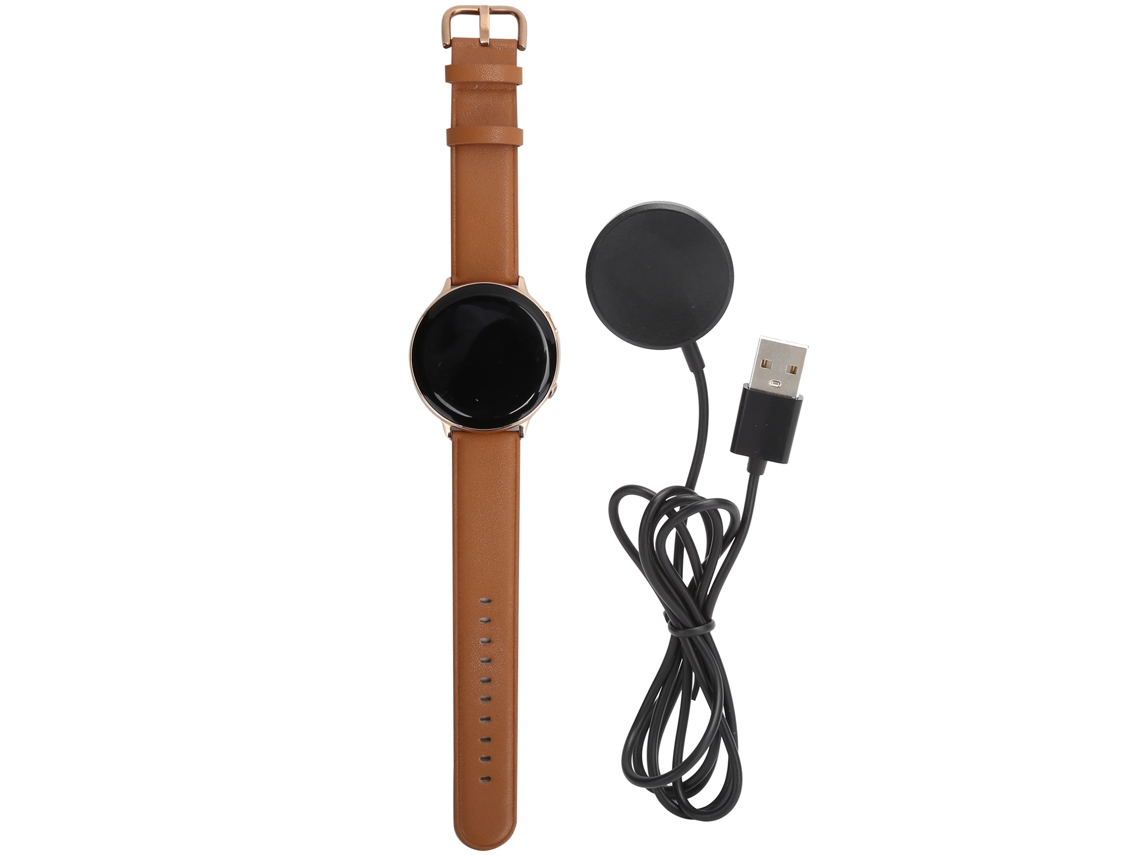 Pulseira Esportiva Inteligente Impermeável Ip67 Com Monitoramento De Sono, Controle Táctil E Bluetooth Marrom