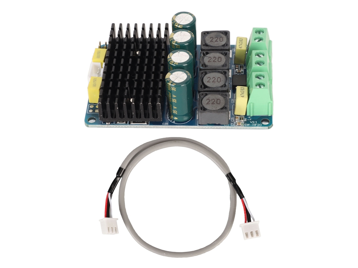 Placa Amplificadora De Potencia Tda7498, Módulo Amplificador De Canal Estéreo De 2 X 100 W, Cc 8 V-32 V.