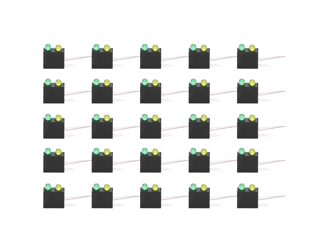 Portalámparas LED Sunflare de 3 mm y 90 grados (100 unidades)