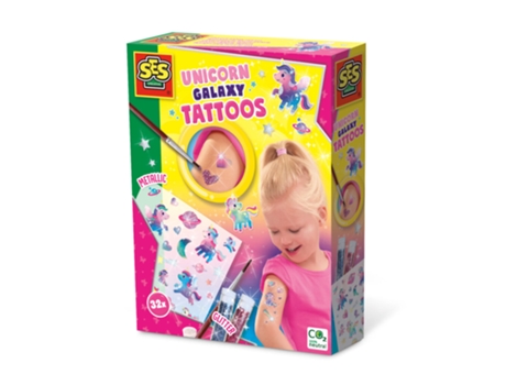 Set para aplicación de tatuajes para niños SES CREATIVE 14764 (5 anos)