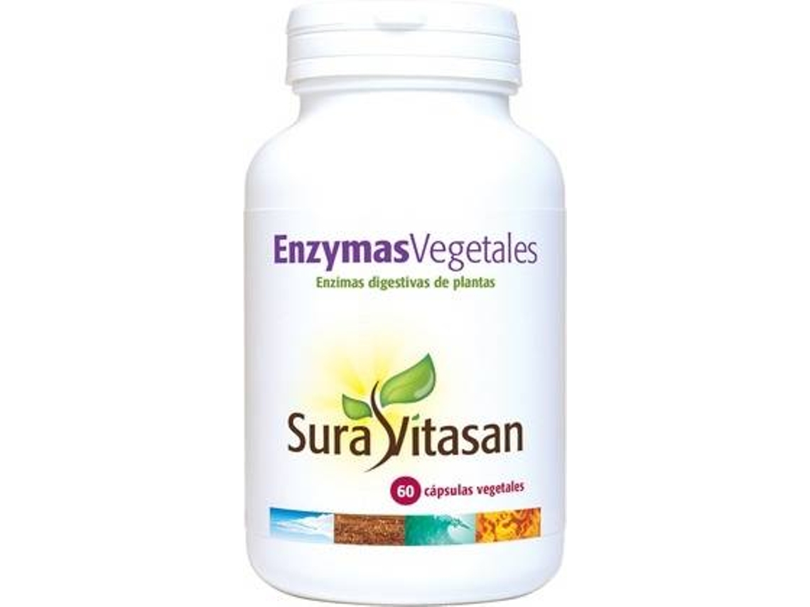 Complemento Alimentar SURA VITASAN Enzimas 500 Mg (180 Comprimidos)