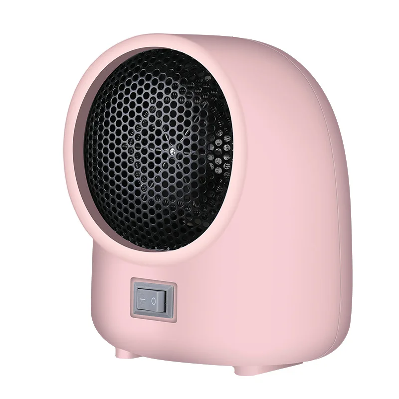 Mini calefactor portátil silencioso para uso doméstico en dormitorios y oficinas MDUG (rosa)