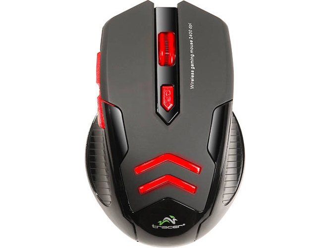 Ratón TRACER TRAMYS44241 (Inalámbrico - Óptico - 2400 dpi - Negro)