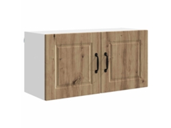 Mueble de cocina con puerta, acabado roble artesanal, 80x31x40 cm, MAISON EXCLUSIVE