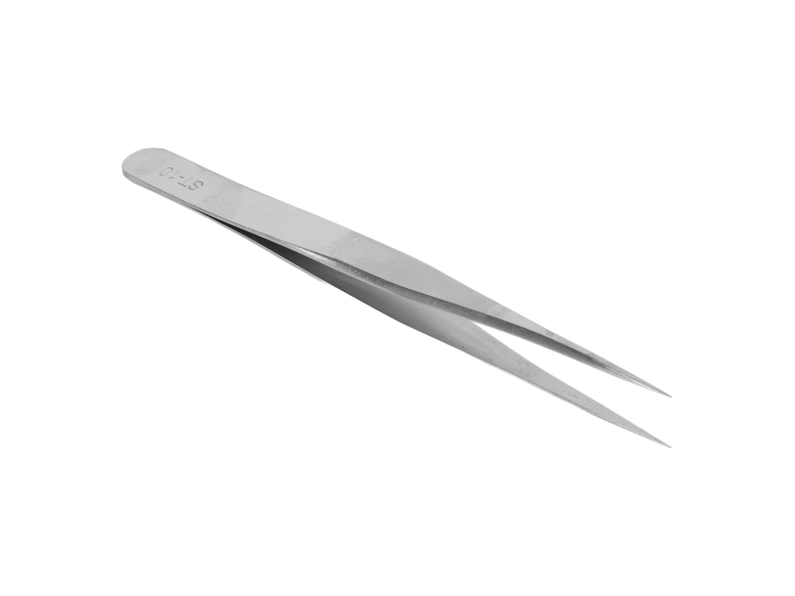 Pinzas De Precisión Puntiagudas De Acero Inoxidable Para Reparación De Relojes, Joyería Y Componentes Electrónicos St10
