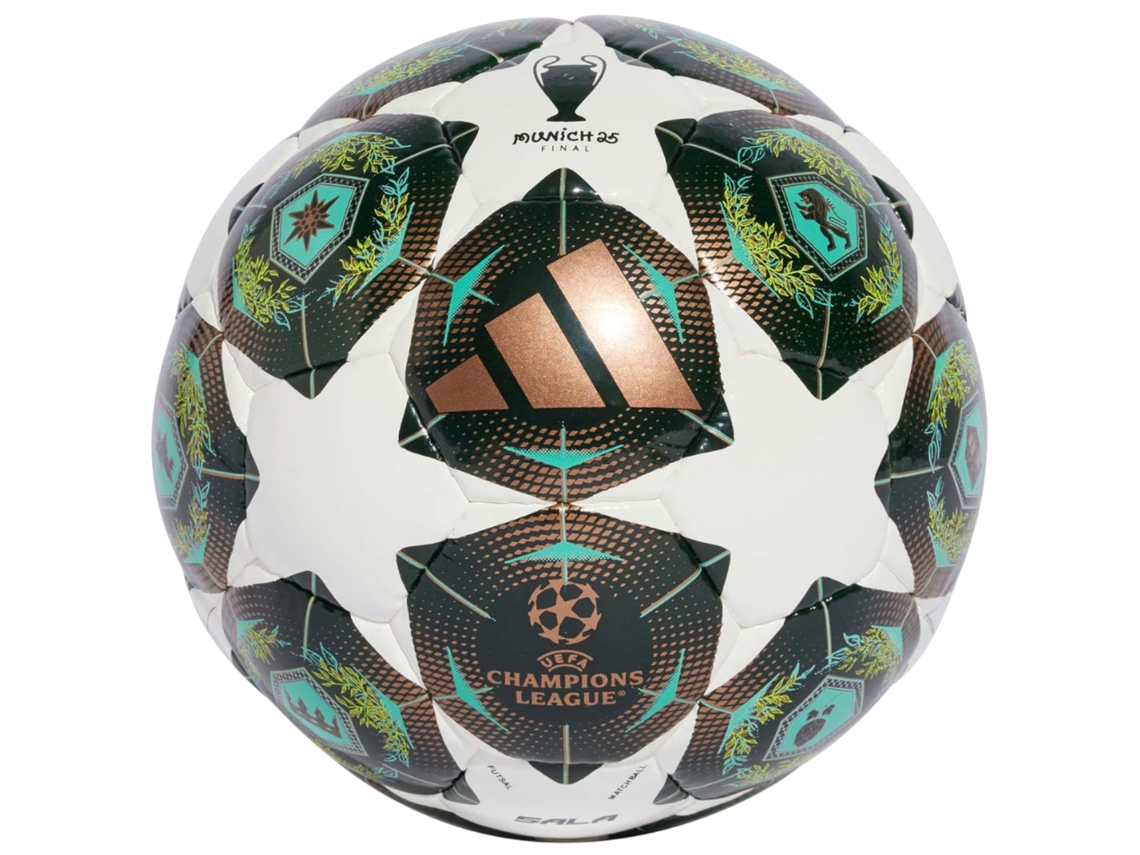 ADIDAS Uefa Champions League Sala Fifa Quality Pro Ball Jh1294, Unisexo, Balones De Futbol (verde - 4 Eu)