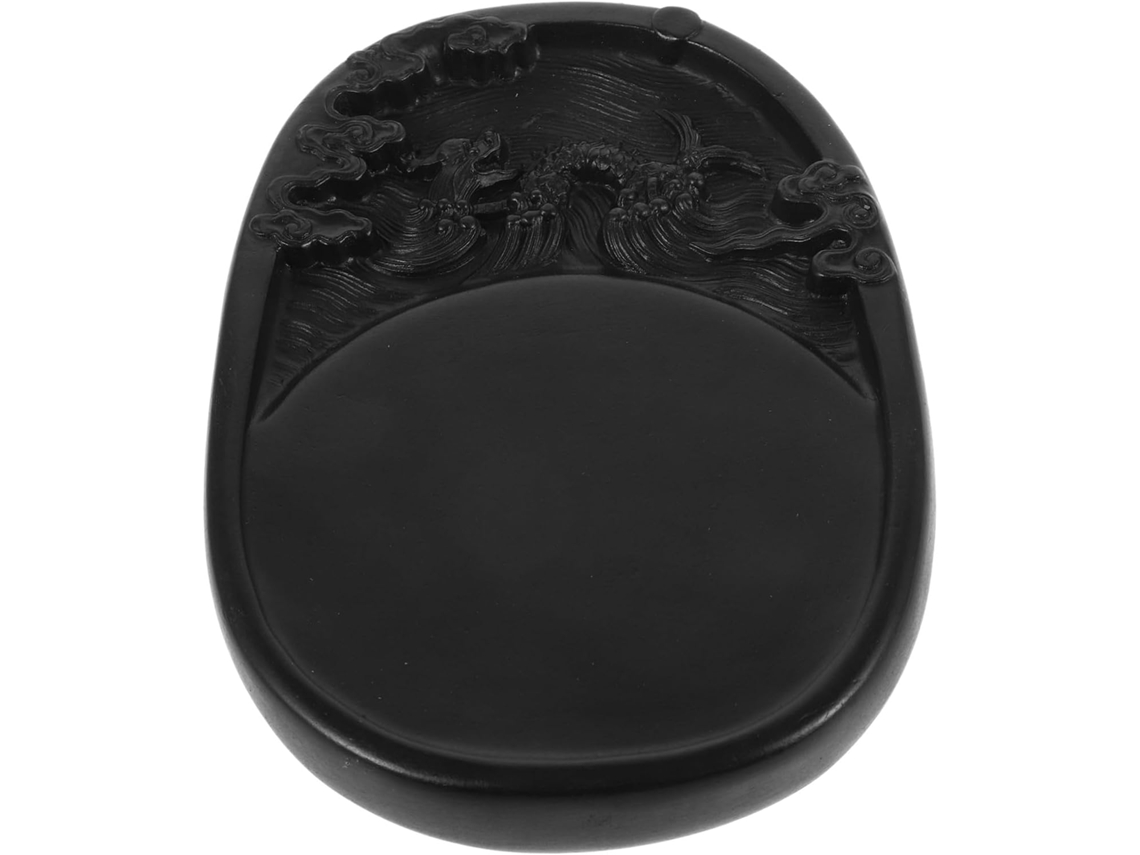 Tintero De Caligrafía Para Escribir Y Pintar, Bandeja De Tinta Compacta Y Lavable, Superficie Lisa.