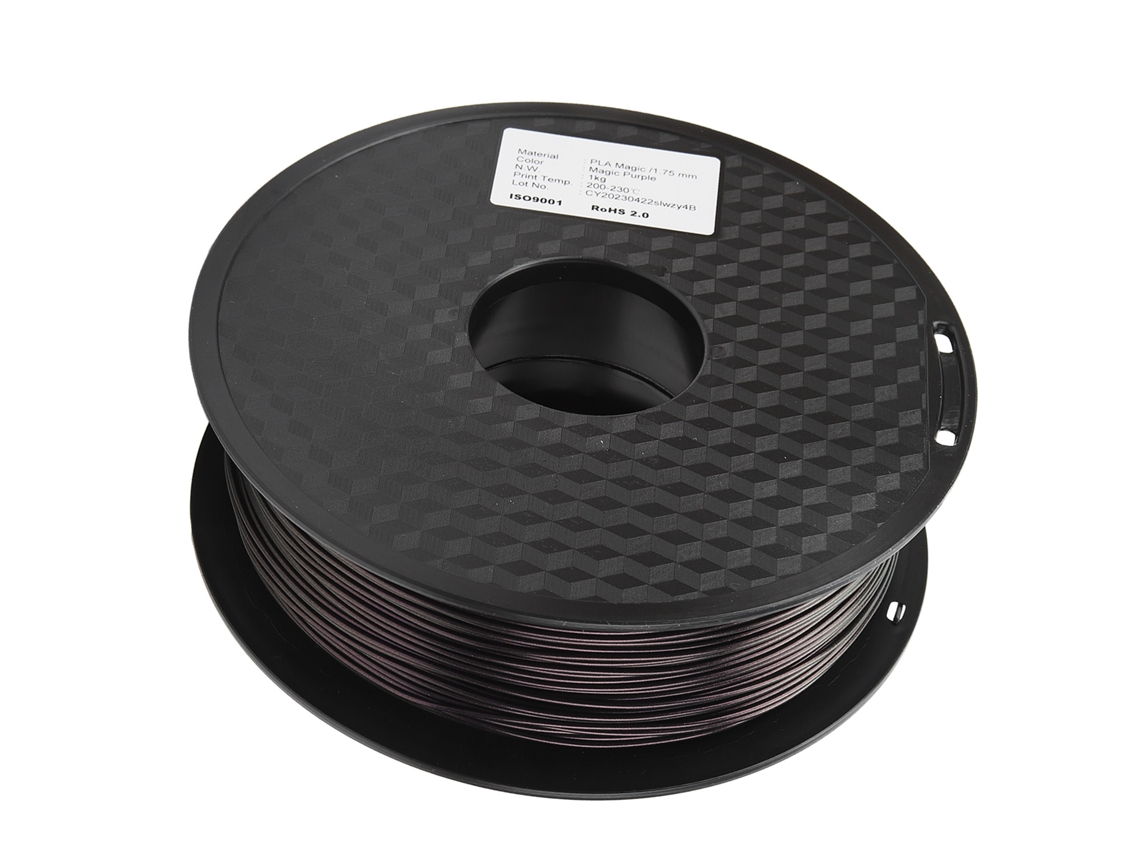 Hilo Pla 1.75mm Para Impresora 3d, Color Violeta, Material Consumible Para Diy