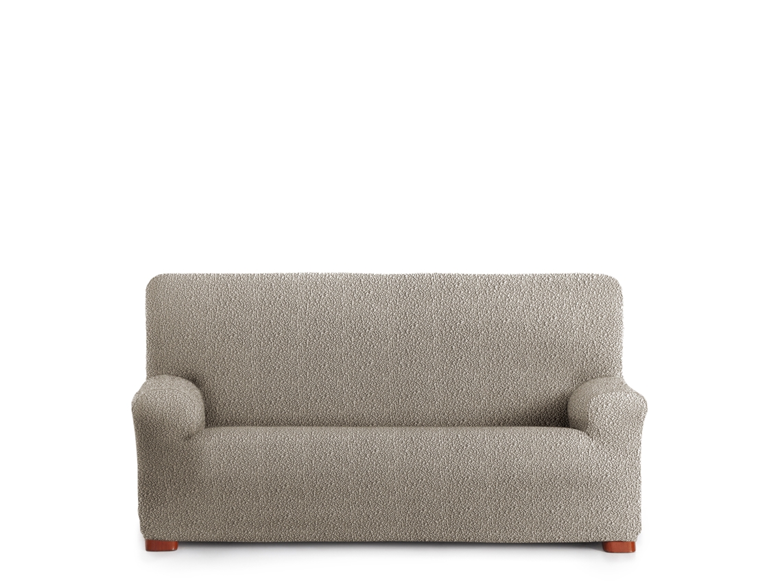 Funda Sofá Bielastica Adaptable Roc 4 Plazas (210-290 cm) Lino VIPALIA