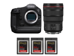 Canon Eos R1 + Rf 24-70mm F/2.8 L Is Usm + 3 Sandisk 64gb Extreme Pro Cfexpress Type B + Ebook “20 Consejos Para Fotos Que Impactan”