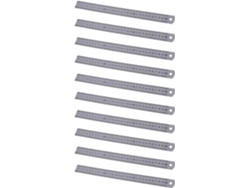 Regla De Medición De Acero Inoxidable 10x, Función Métrica, 30 Cm (12 Pulgadas)