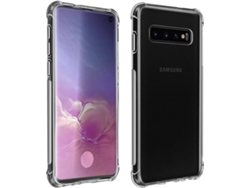 Carcasa y Protector de Cristal Templado Samsung Galaxy S10 AVIZAR PACK-PREMS-G973F Negro