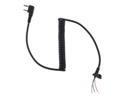 Cable De Micrófono Con Altavoz Para Radios Walkie-talkie Baofeng Uv5r, Kenwood Tk-240 Y Linton, 70 Cm.