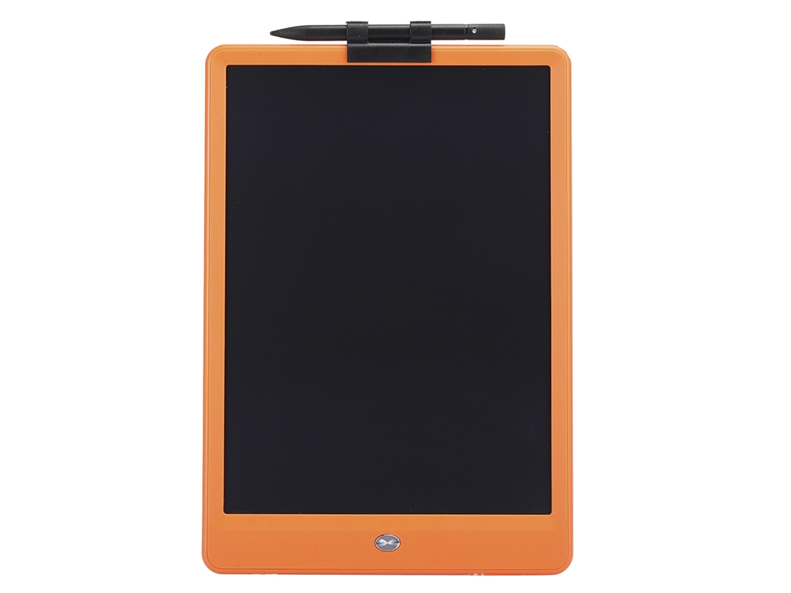 Tableta De Escritura Lcd De 10 Pulgadas Para Niños, Pizarra Electrónica Con Alto Brillo Y Escritura En Color Naranja.