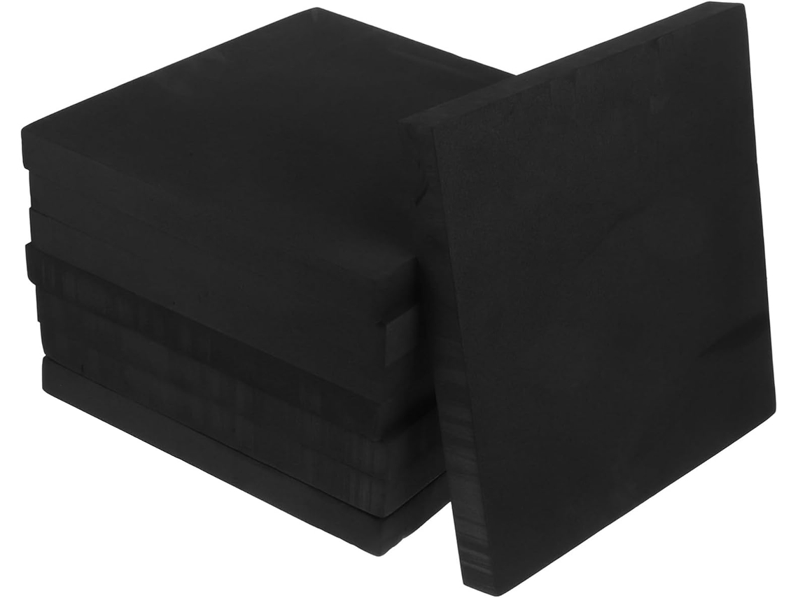 Almohadillas De Espuma Eva Negra De Alta Densidad Para Embalaje Y Proyectos Creativos, Protección Confiable.