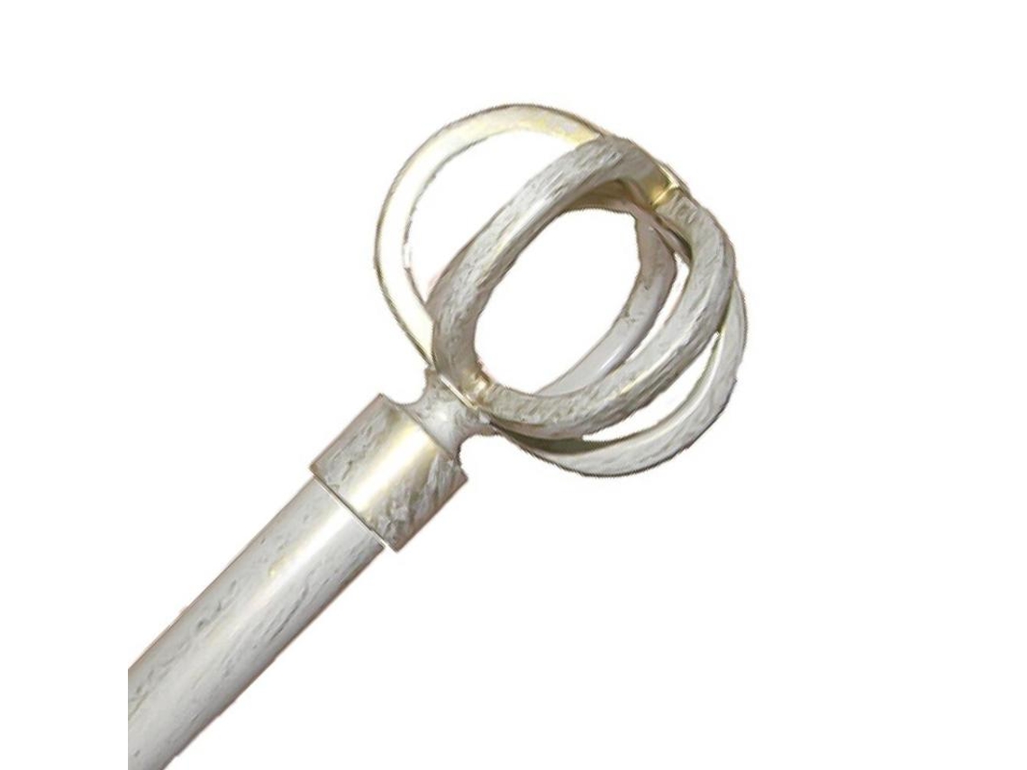 Barra forja extensible 120/210 mundi marfil oro